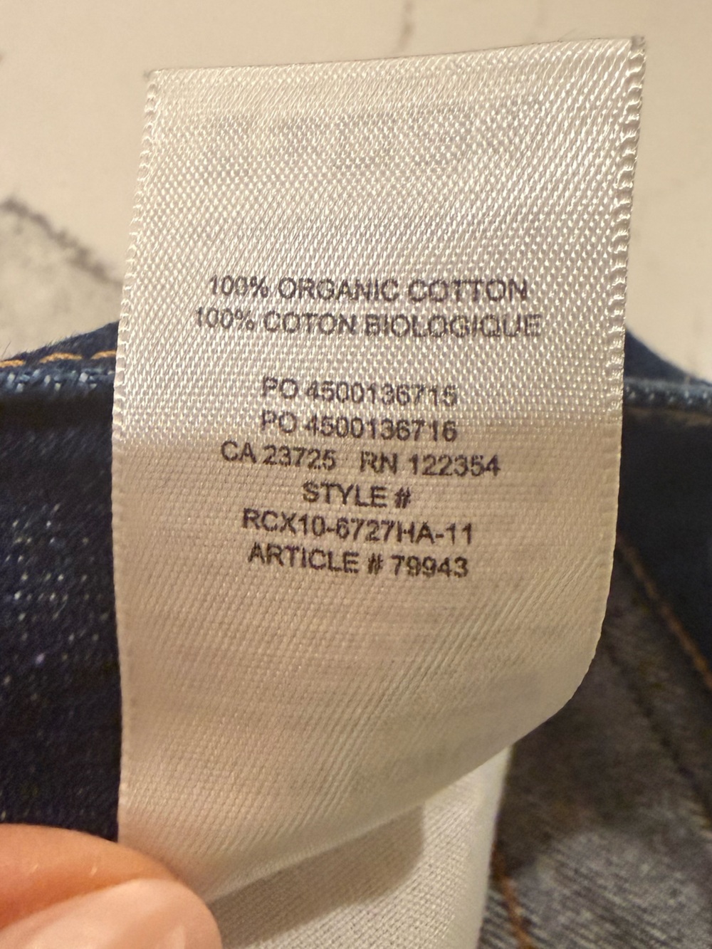 EUC size 27 Joni High-Rise Loose Denim Forum Jeans in Dark Blue - Picture 13 of 13